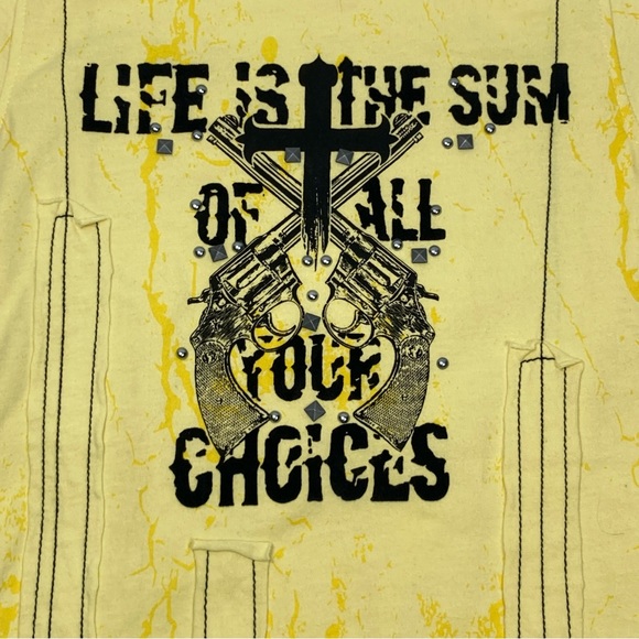 Blac Label Womens Lot Of 2 Short Sleeve Tees Juniors Size S 1 Crew & 1 V-neck - Picture 10 of 15